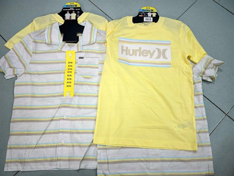 Set 2 áo Nam Hurley Vàng