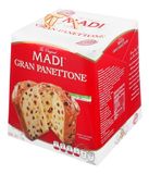  Bánh mì truyền thống MADI Gran Panettone Traditional Italian Oven Baked Cake 1000g 