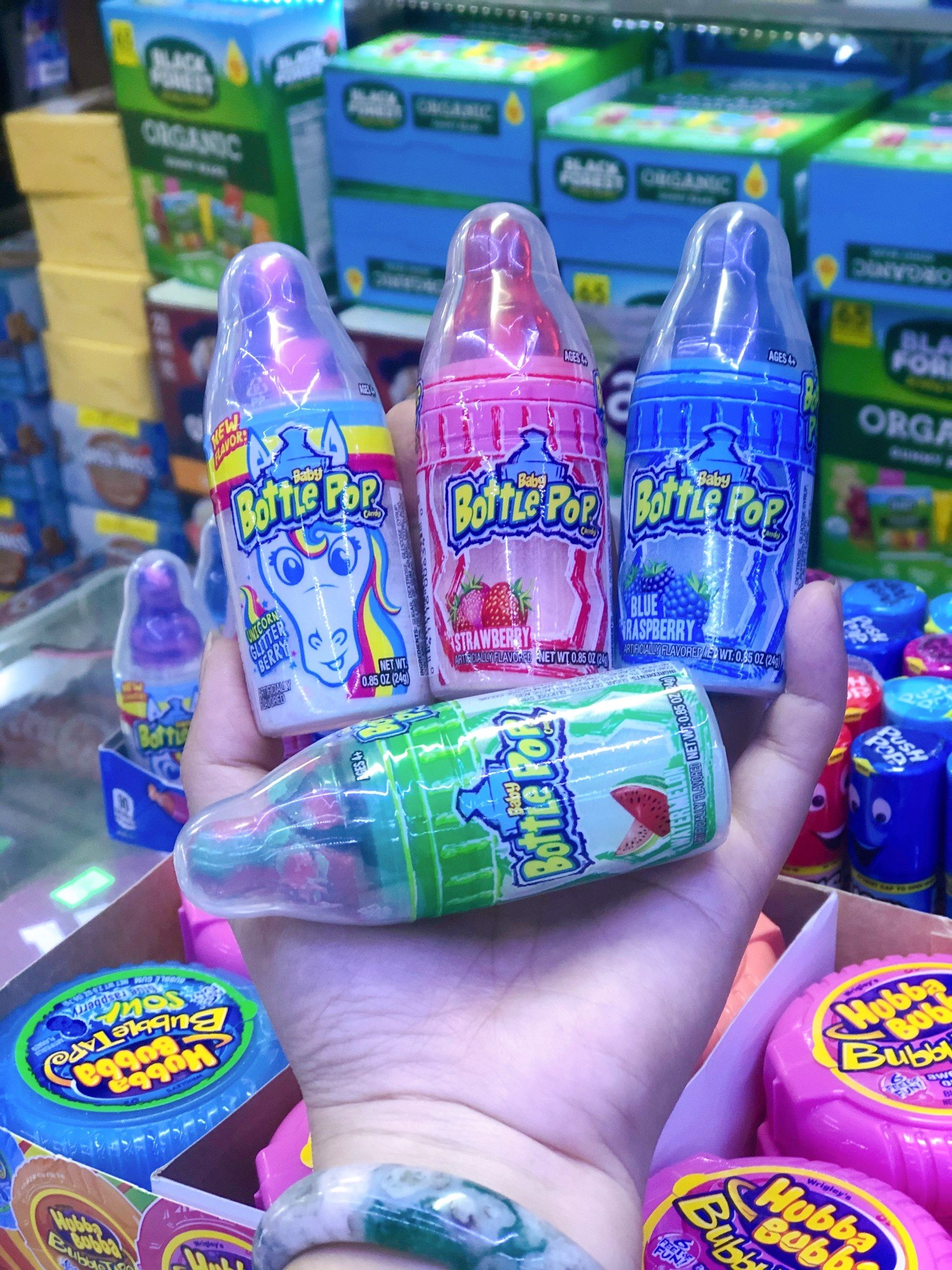 Set Kẹo Bột Bình Sữa Bottle Pop Cho Trẻ Em 1 Hộp 20 Cái