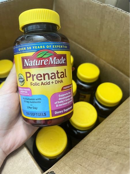 Vitamin tổng hộp bầu Prenatal 100v