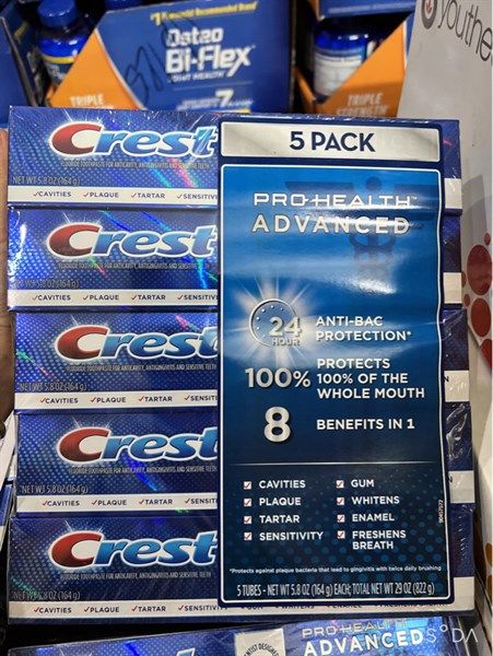 Set kem đánh răng Crest Pro-Health Advanced Whitening