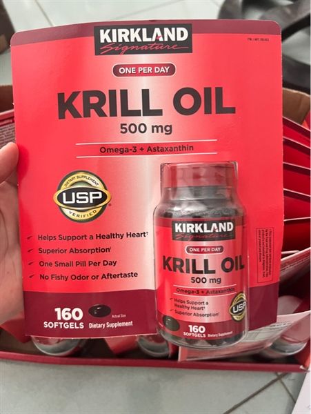Krill oil 160viên