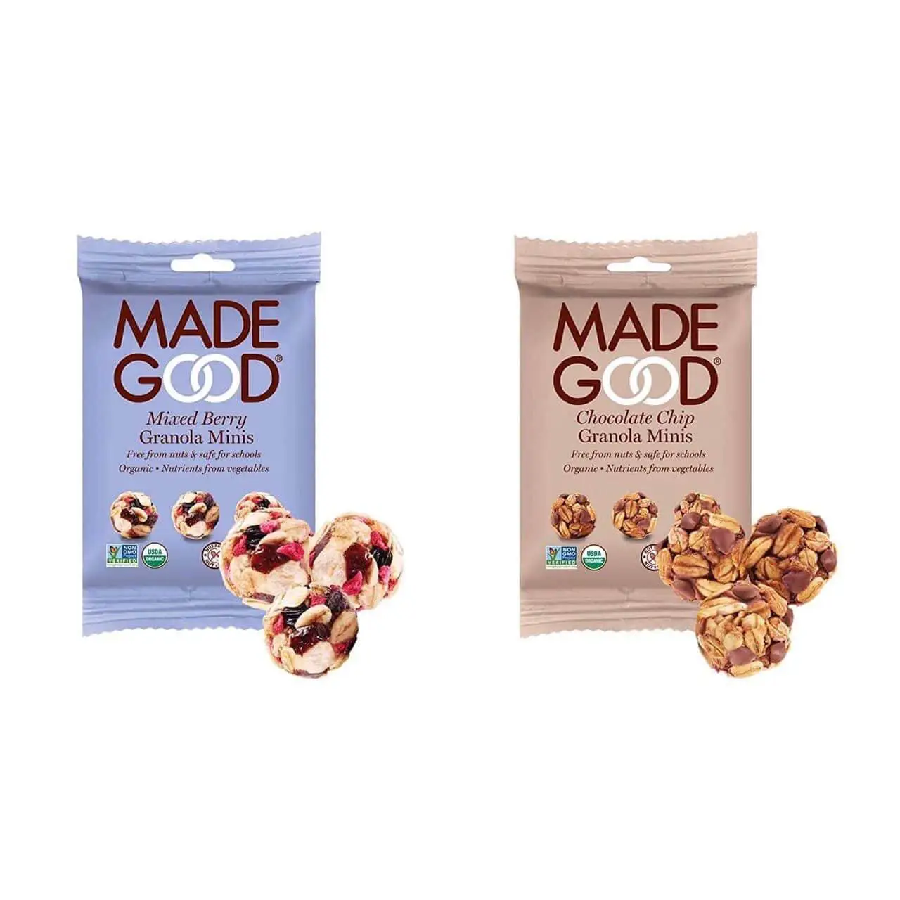 Snack yến mạch Made Good Granola Minis Bịch 24 gói