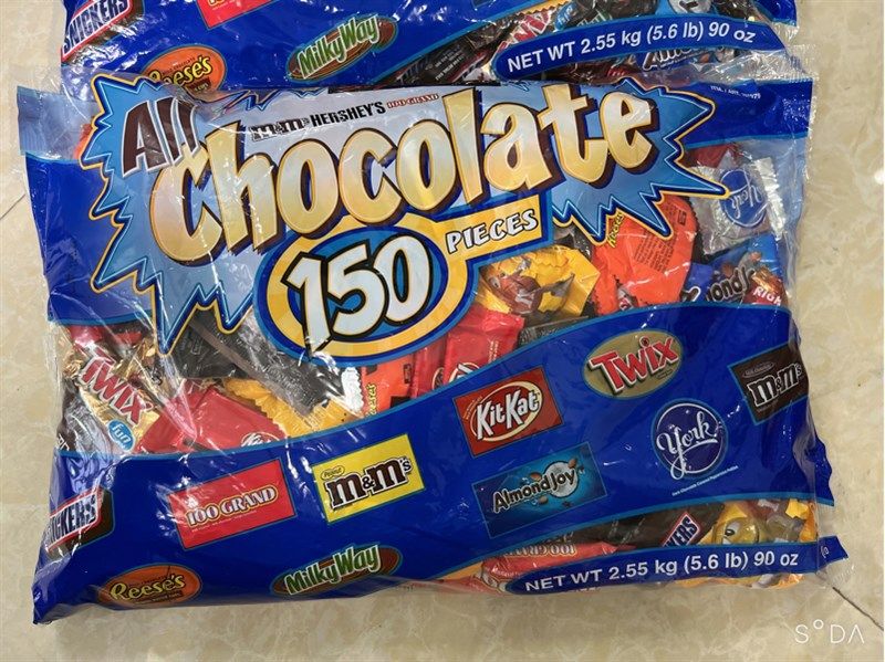 Chocolate 150 Pieces Kirkland – Socola 2.55kg