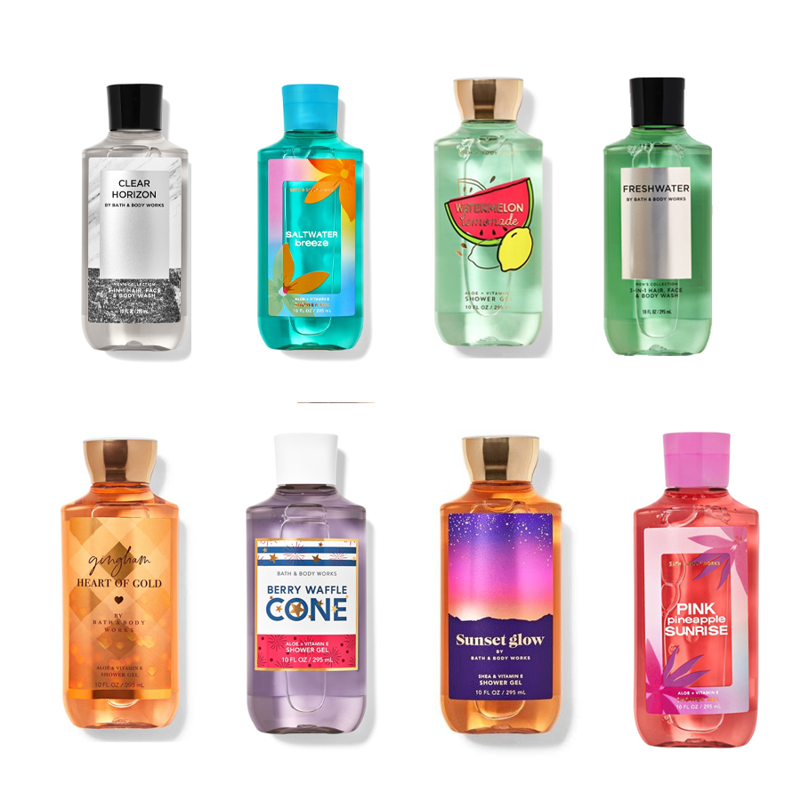  [TỔNG HỢP] Bộ sưu tập Sữa tắm lưu hương Bath and Body works 295ml 