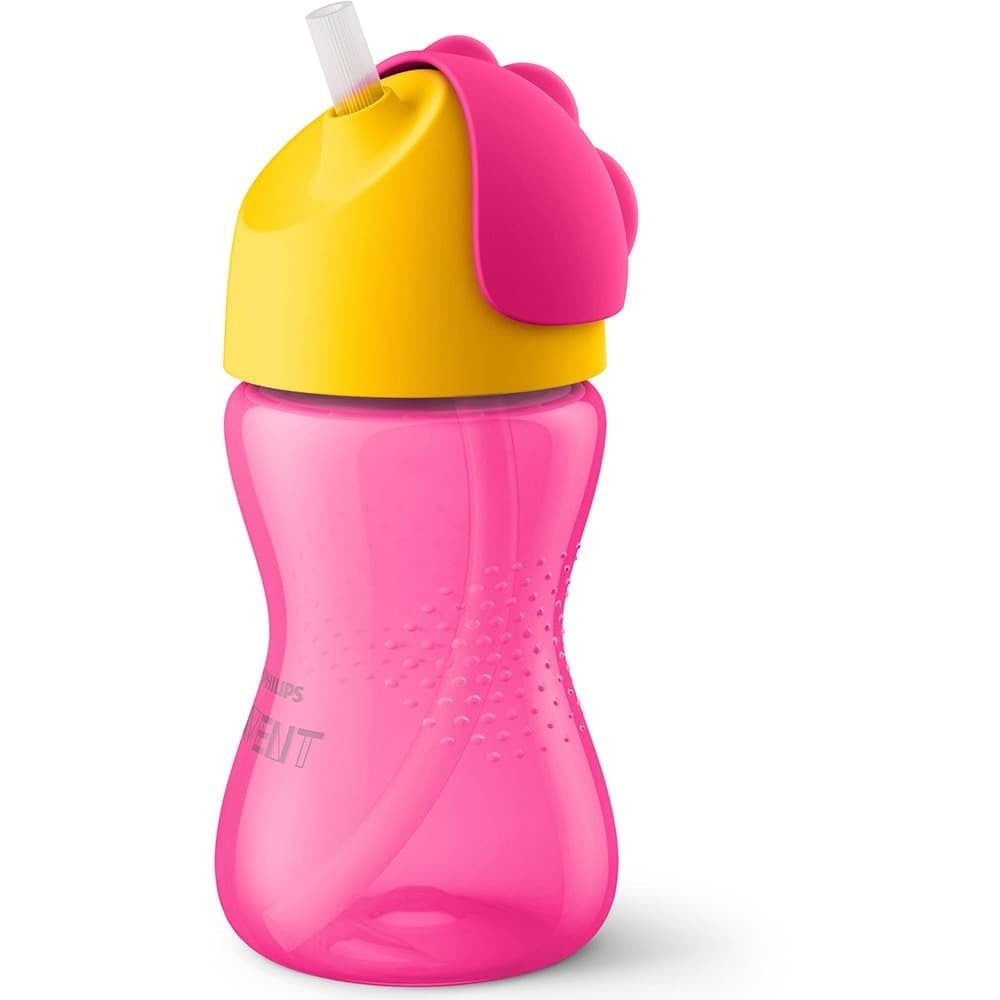 Set 2 Bình Uống Nước Khủng Long Có Quai Boy/Girl Philips Avent (12M+)