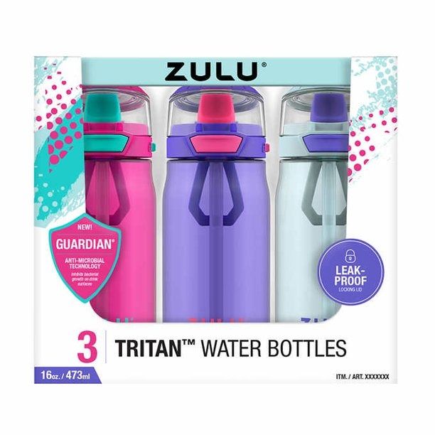 Set 3 Bình Nước Chống Đỗ Nước Zulu
