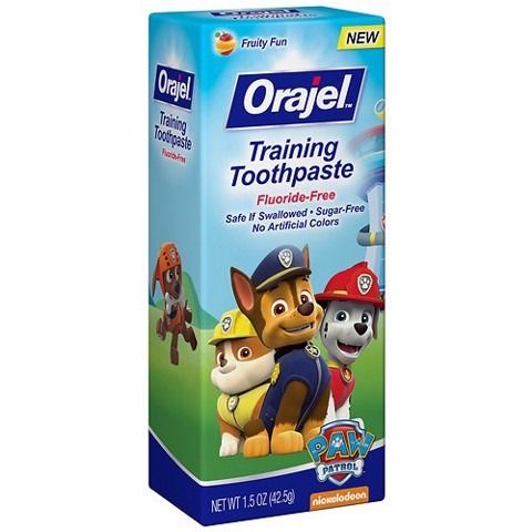  Kem Đánh Răng Orajel® Training Toothpaste Fluoride Free 