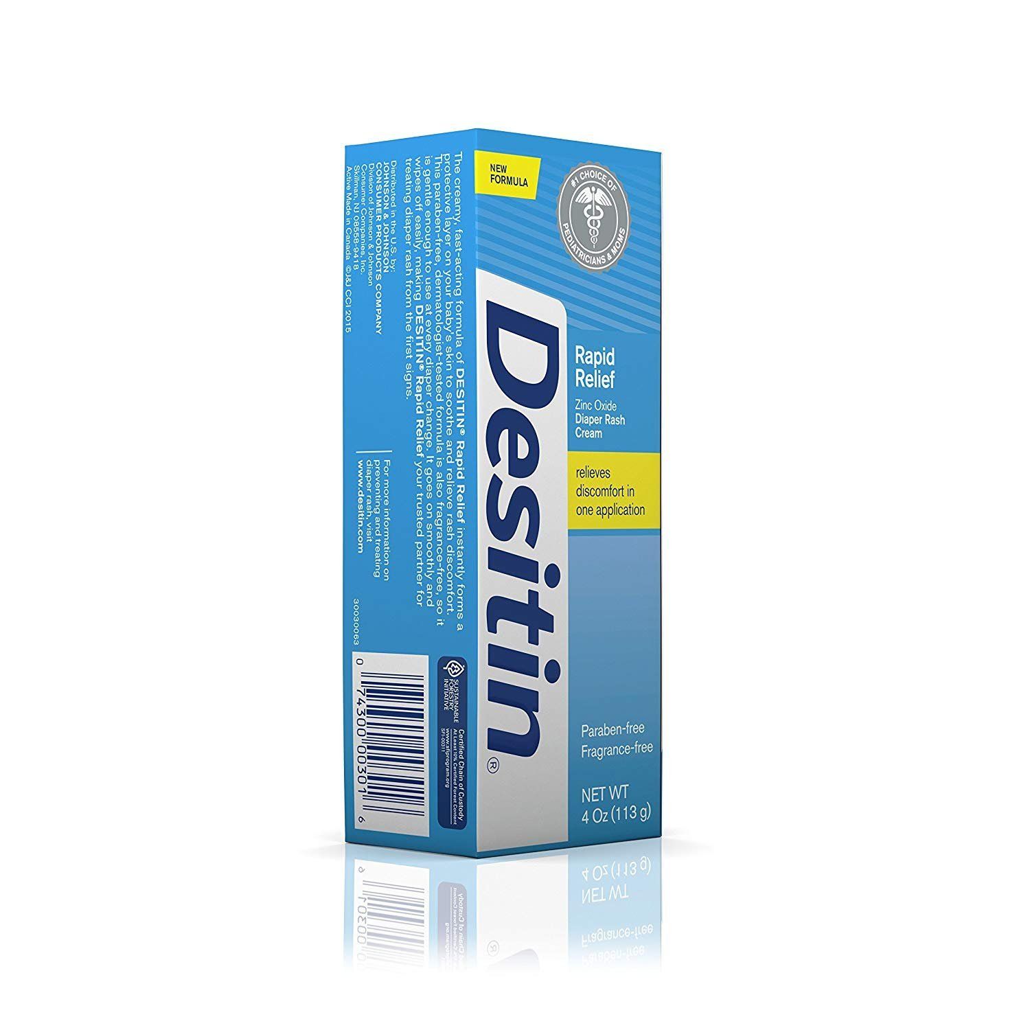 Kem Chống Hăm Tả Desitin Xanh Cho Bé 4oz (113G)