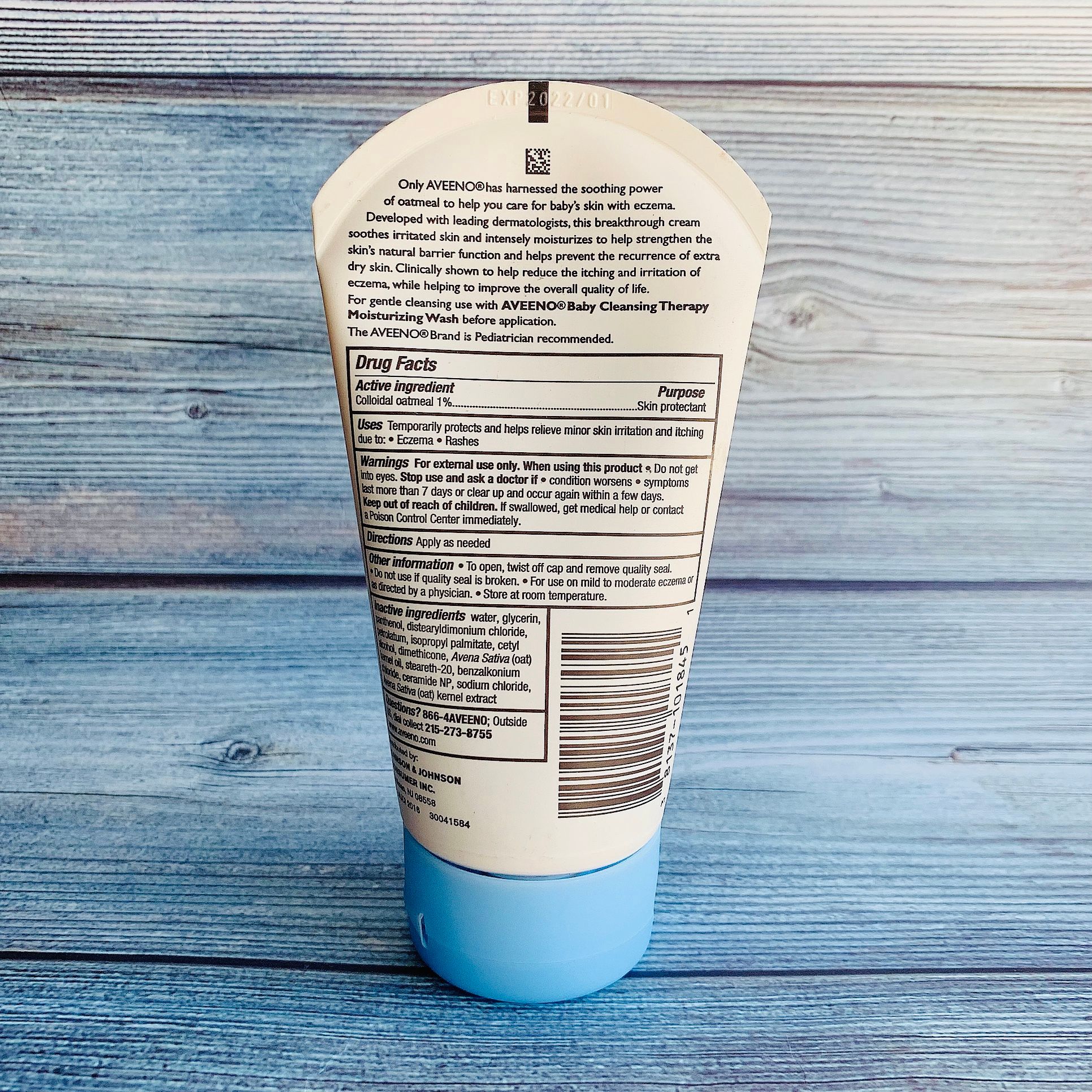 Kem Bôi Đặc Trị Chàm Cho Bé Aveeno Baby Eczema Therapy Moisturizing (141Gr)