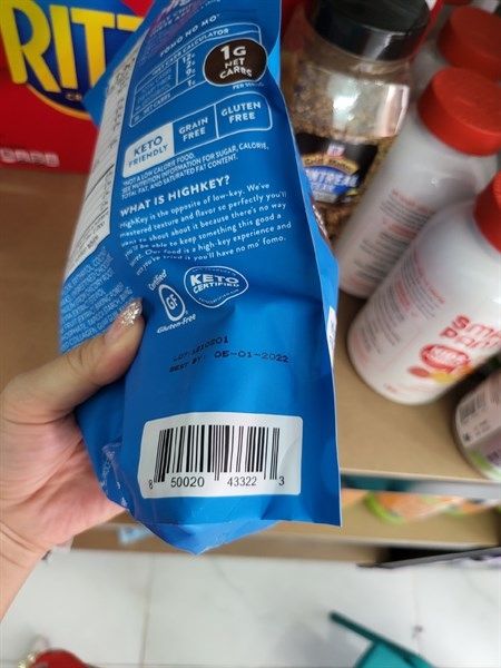 BÁNH HIGHKEY MINI COOKIES CHOCOLATE CHIP 340.2G
