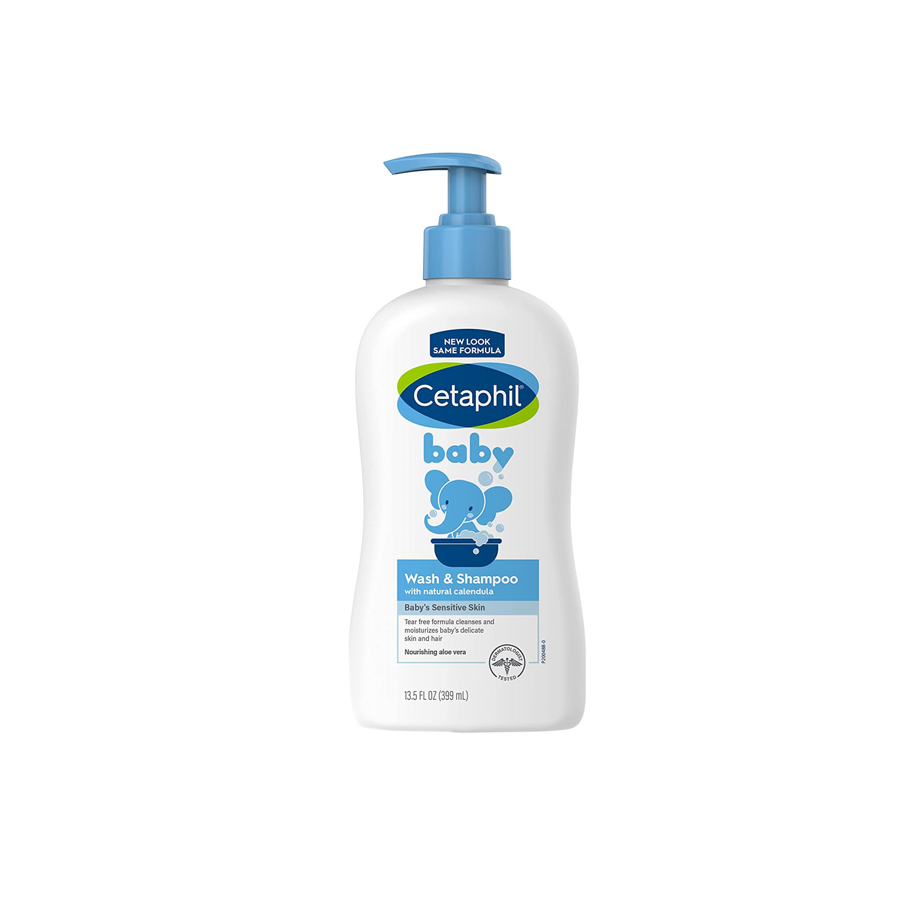 Sữa Tắm Và Gội Cetaphil 2 Trong 1 Dịu Nhẹ Cho Bé 399ml