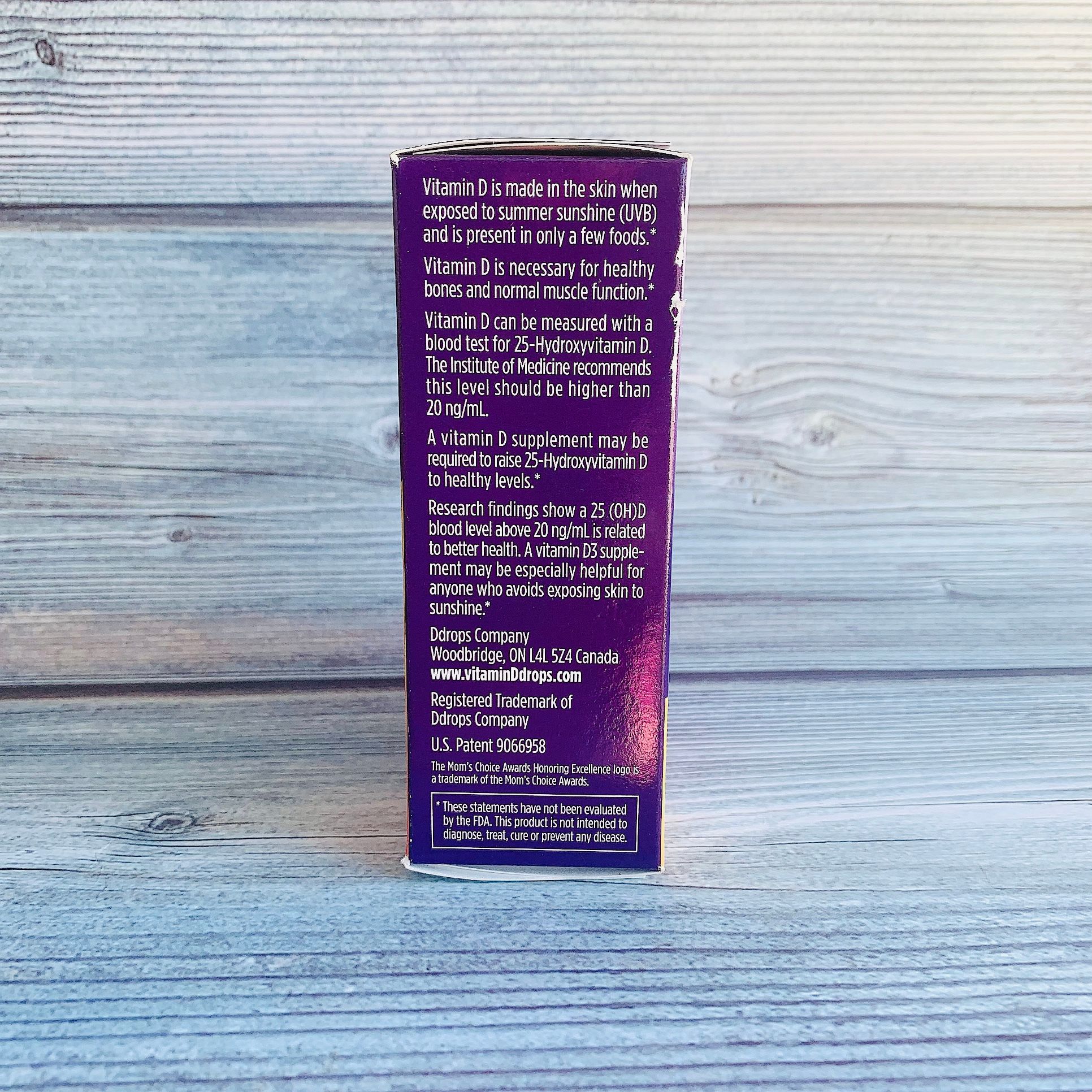 Baby Ddrops Vitamin D3 Cho Trẻ Sơ Sinh 100 Giọt