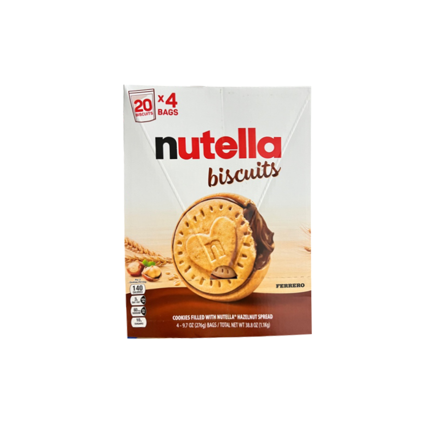 Hộp bánh quy Nutella Biscuits - 4 bịch/20 cái