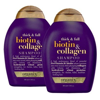  Bộ dầu gội và xã kích thích mọc tóc Biotin & Collagen 385ml 