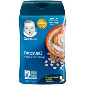 Bột Ăn Dặm Giai Đoạn 1 Cho Bé Bắt Đầu Tập Bò (Vị Đơn) 8oz(2 27g) Của Mỹ_4 Vị
