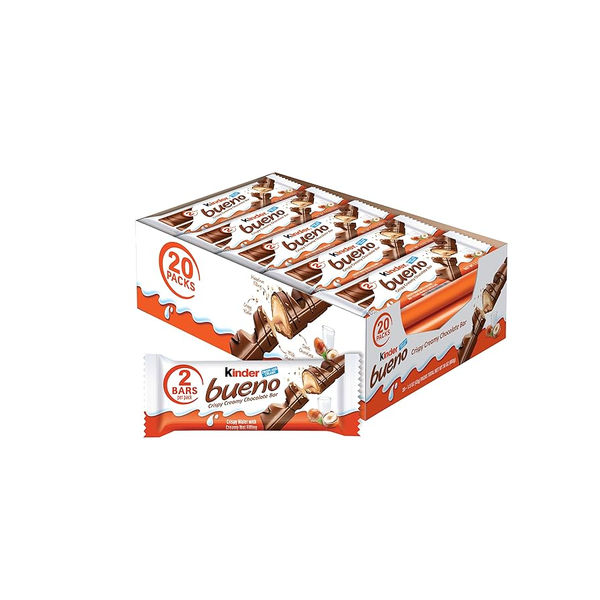  Bánh Chocolate nhân Hạt dẻ Kinder Bueno 