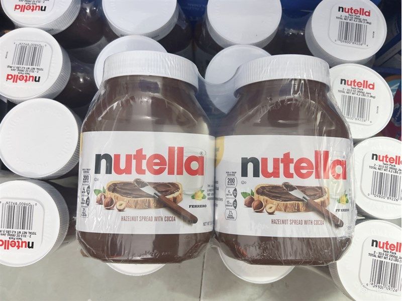 Bơ Hạt Phỉ Phết Cacao Nutella Hazelnut Spread with Cocoa 950g_Mỹ