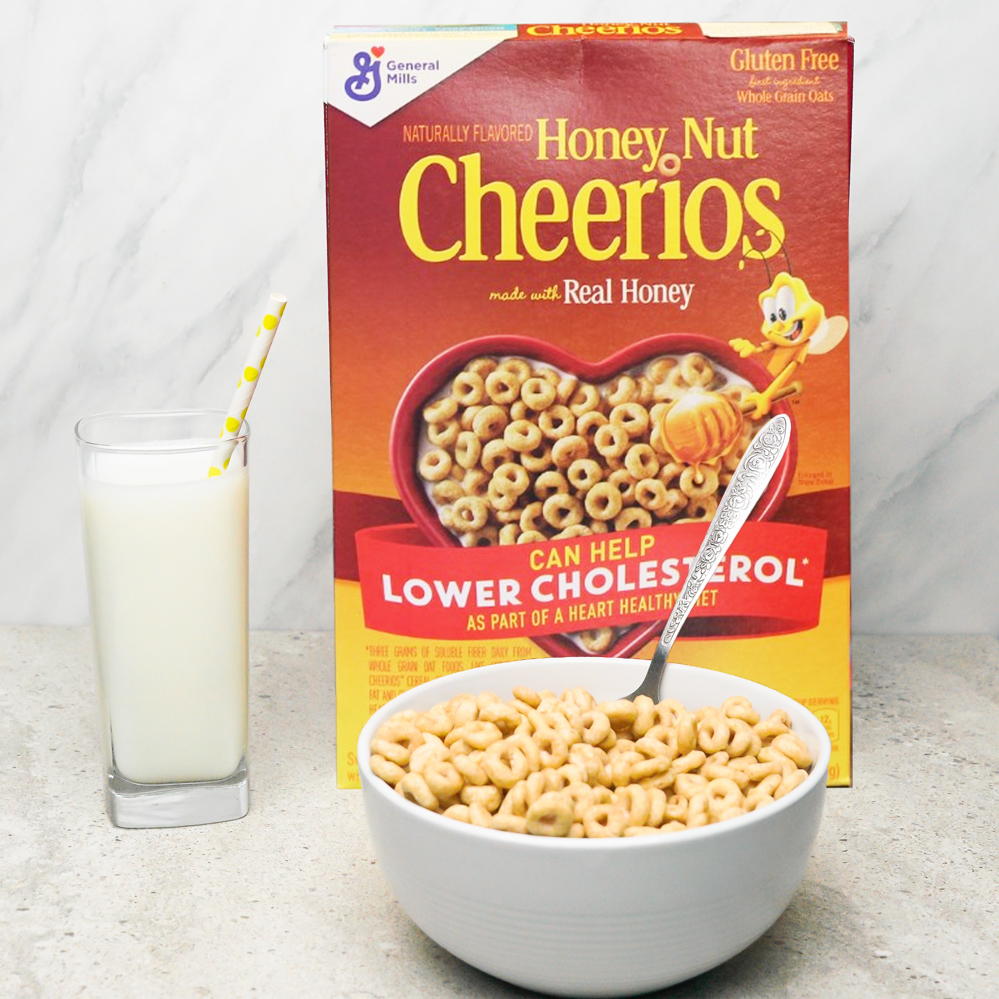 Bánh ngũ cốc yến mạch Cheerios Honey Nut Mỹ 779g (có mật ong)