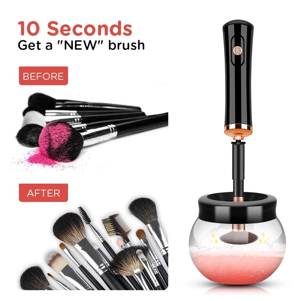 Bộ Dụng Cụ Rửa Và Làm Khô Cọ Trang Điểm Trong 1 Giây Stylpro Makeup Brush Cleaner & Dryer In Second