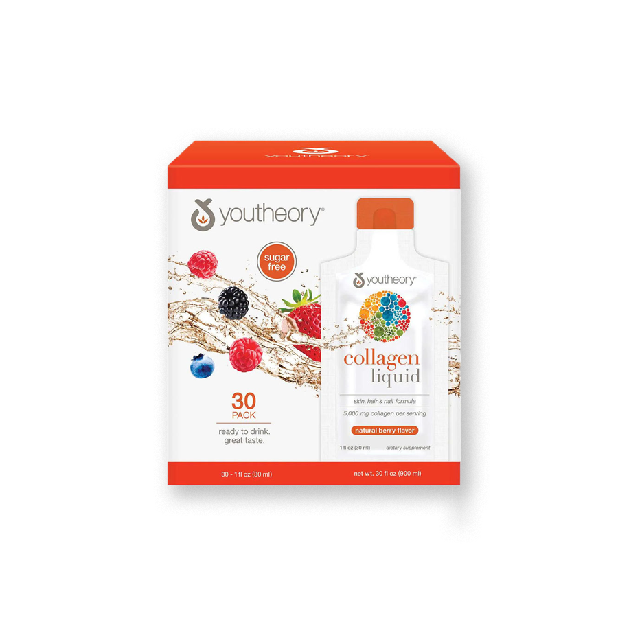 Nước uống Youtheory Collagen Liquid 30 gói x 30ml