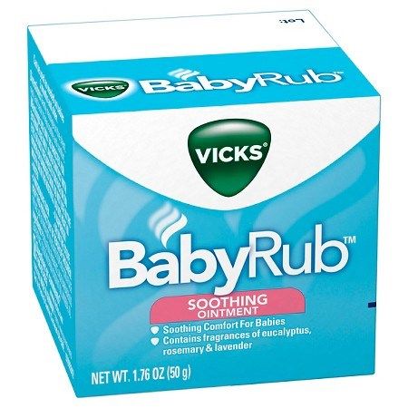Dầu Bôi Ấm Ngực Vicks Baby Rub Cho Bé Từ 3 Tháng_50g