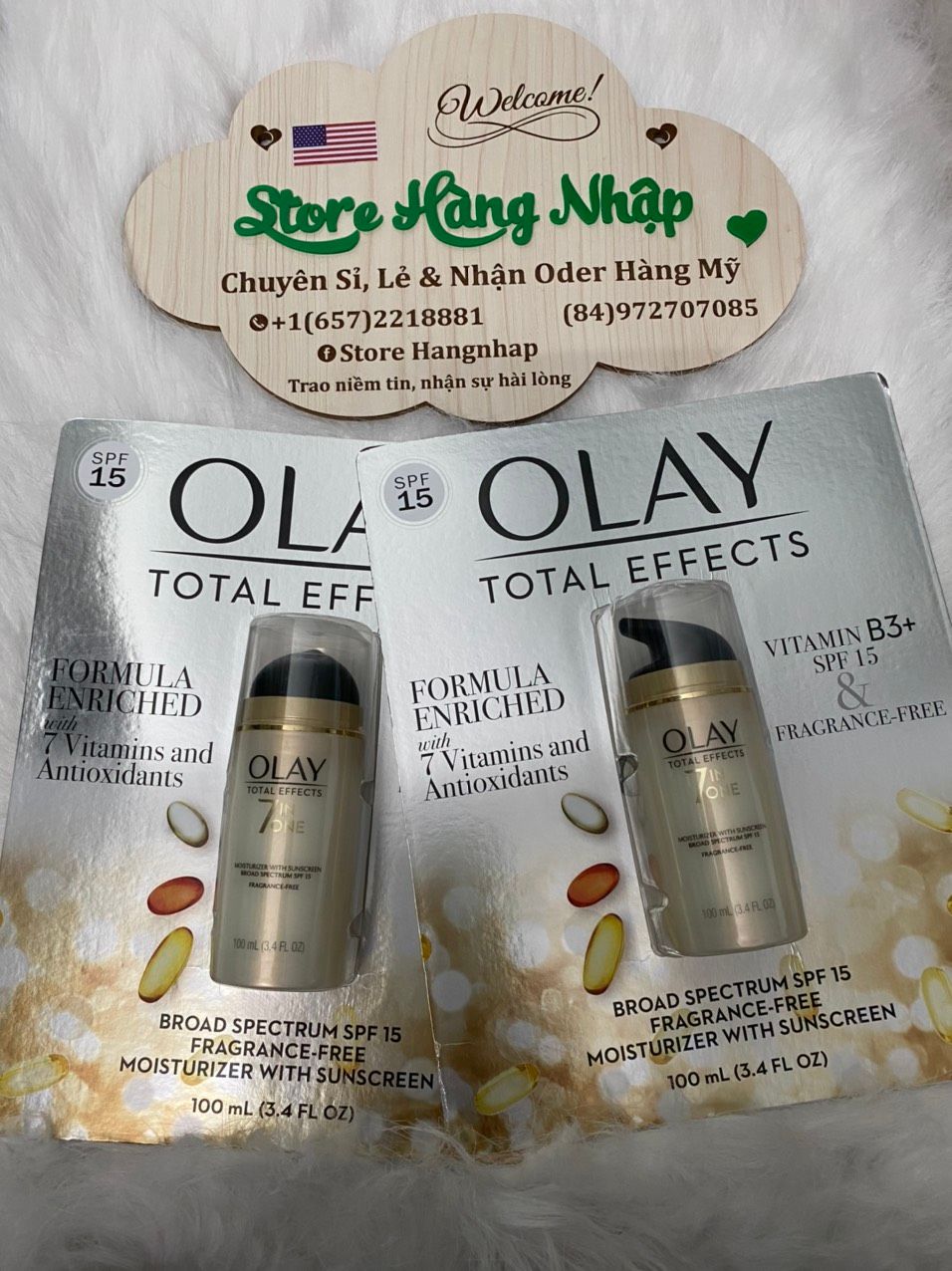 Kem Dưỡng Da Chống Lão Hóa Olay Total Effects 7 in 1 SPF15_100ml