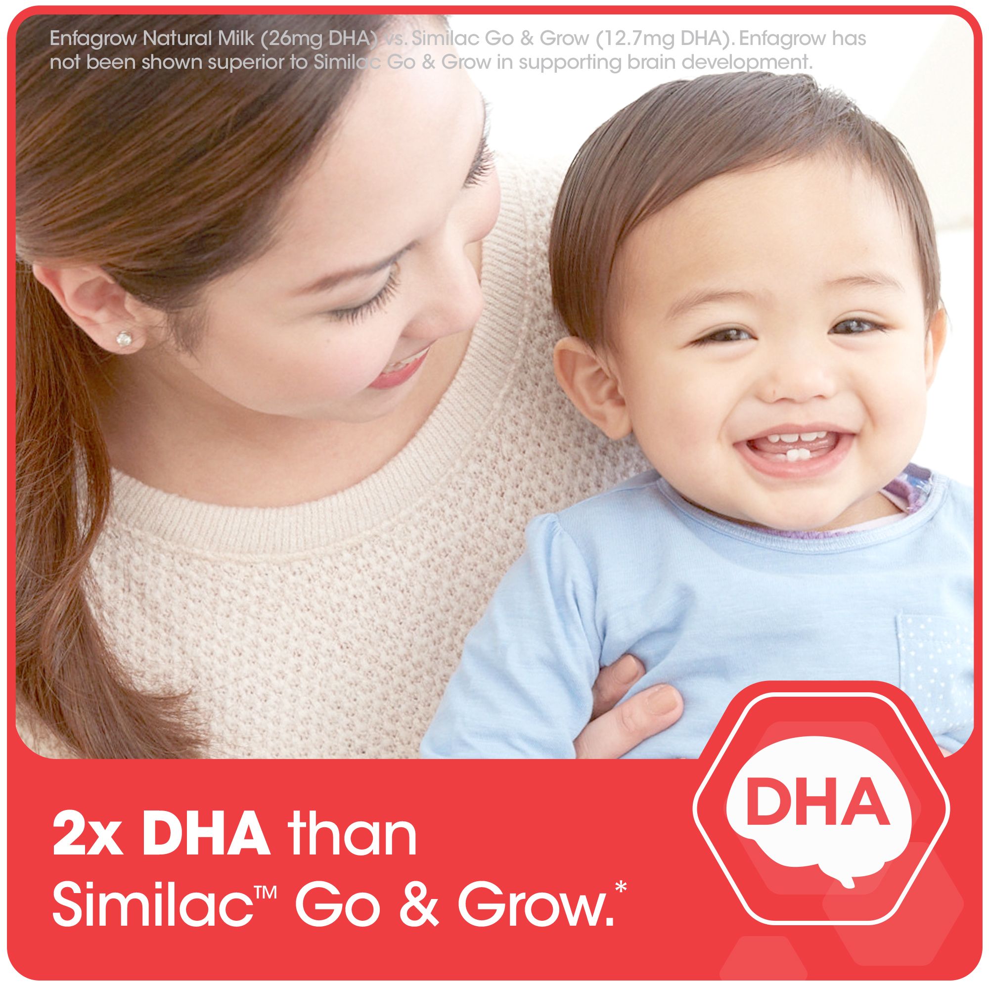 Sữa Bột Enfagrow Premium Toddler Next Step 3 Hương Tự Nhiên (Nắp Đỏ) Cho Bé Từ 1-3 Tuổi - 907g