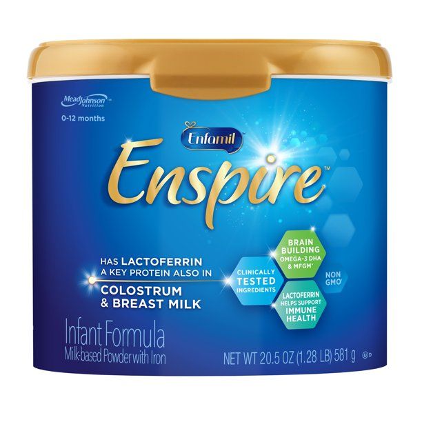 Sữa bột Enspire cho bé từ 0-1tuổi (Sữa gần như sữa mẹ)_581g