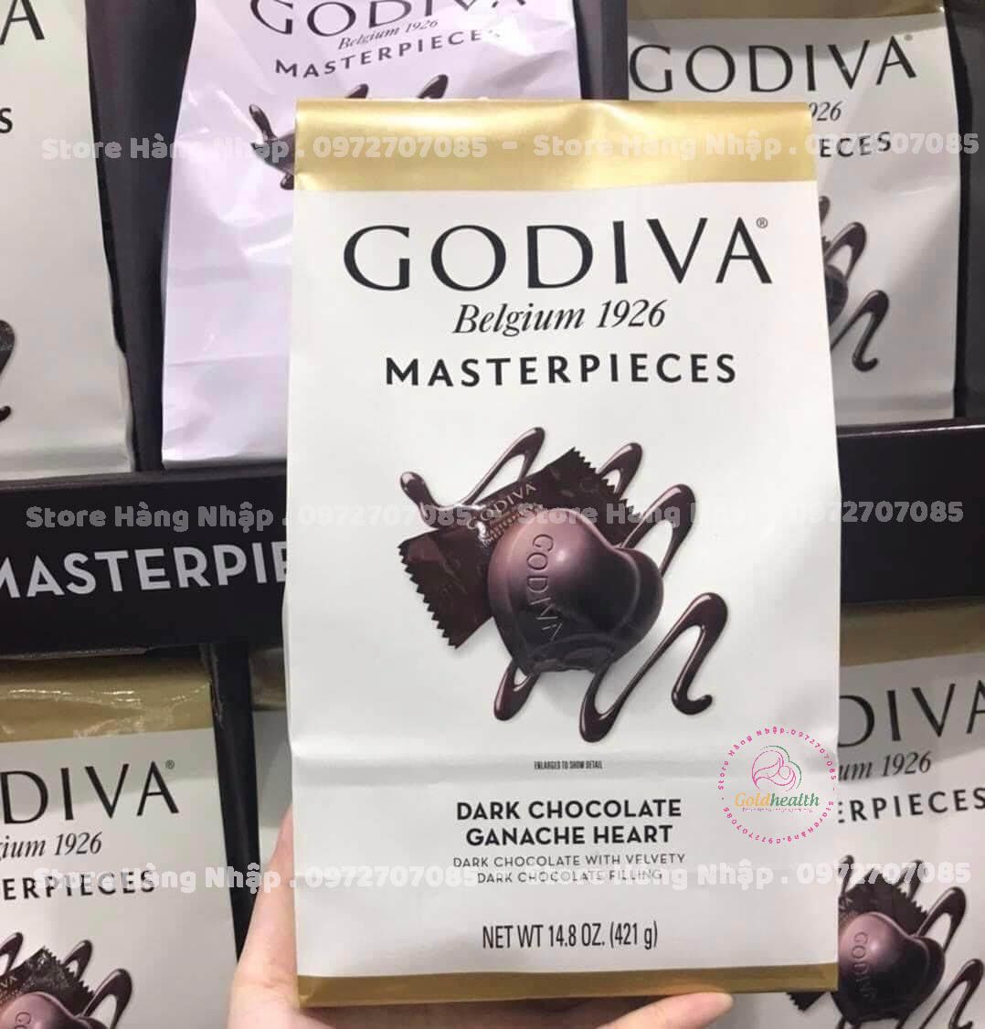 Socola Đắng GODIVA MASTERPIECES Belgium 1926 - 421g BỈ