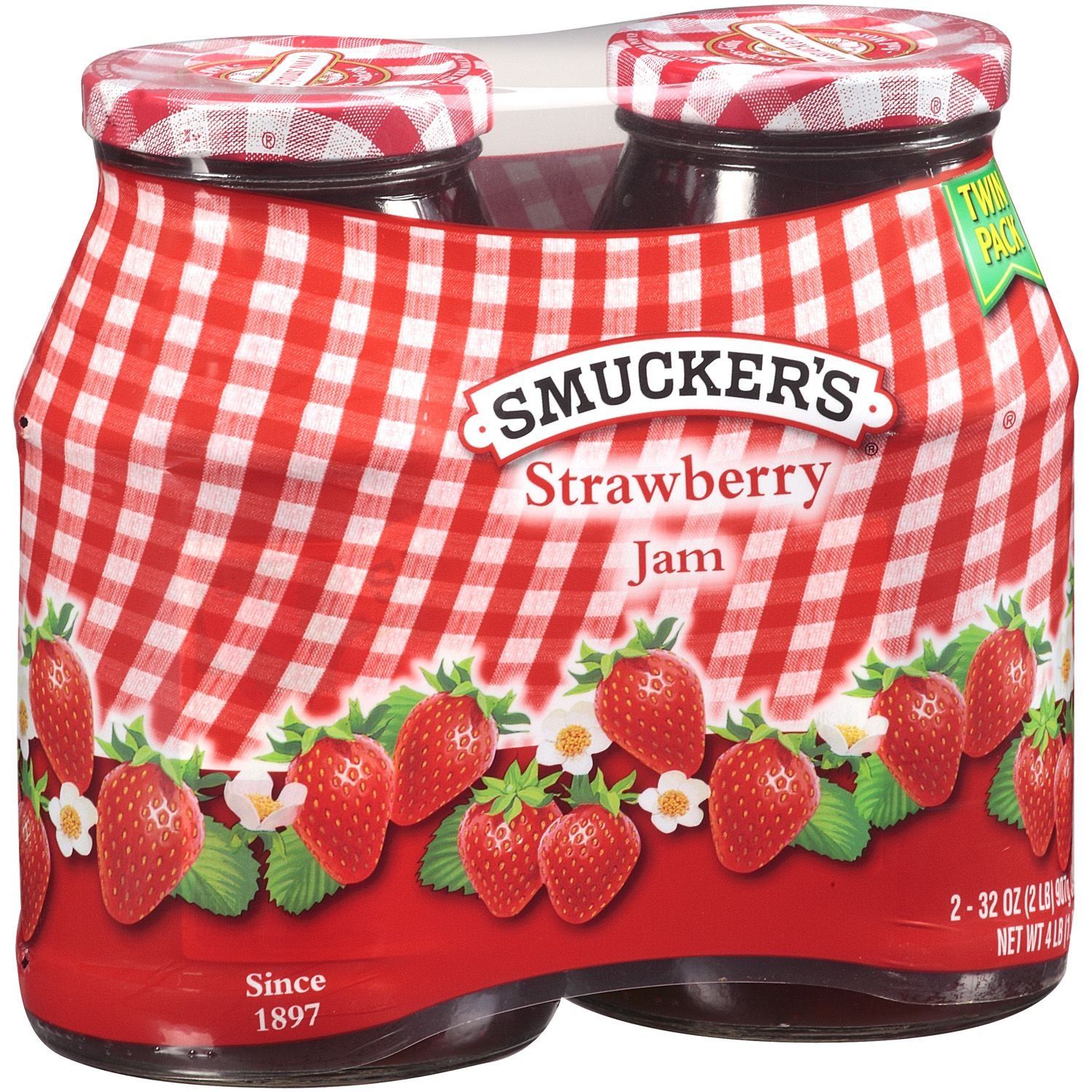  Combo 2 Lọ Mứt Dâu Smucker 2x340g/Hủ 