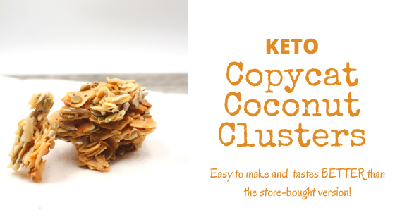 Dừa Sấy Với Hạt Phỉ, Hạnh Nhân và Hạt Bí Coconut Keto Clusters 454g_Mỹ