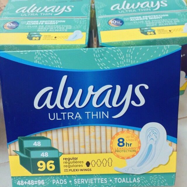 Băng vệ sinh Always Ultra thin 96 miếng