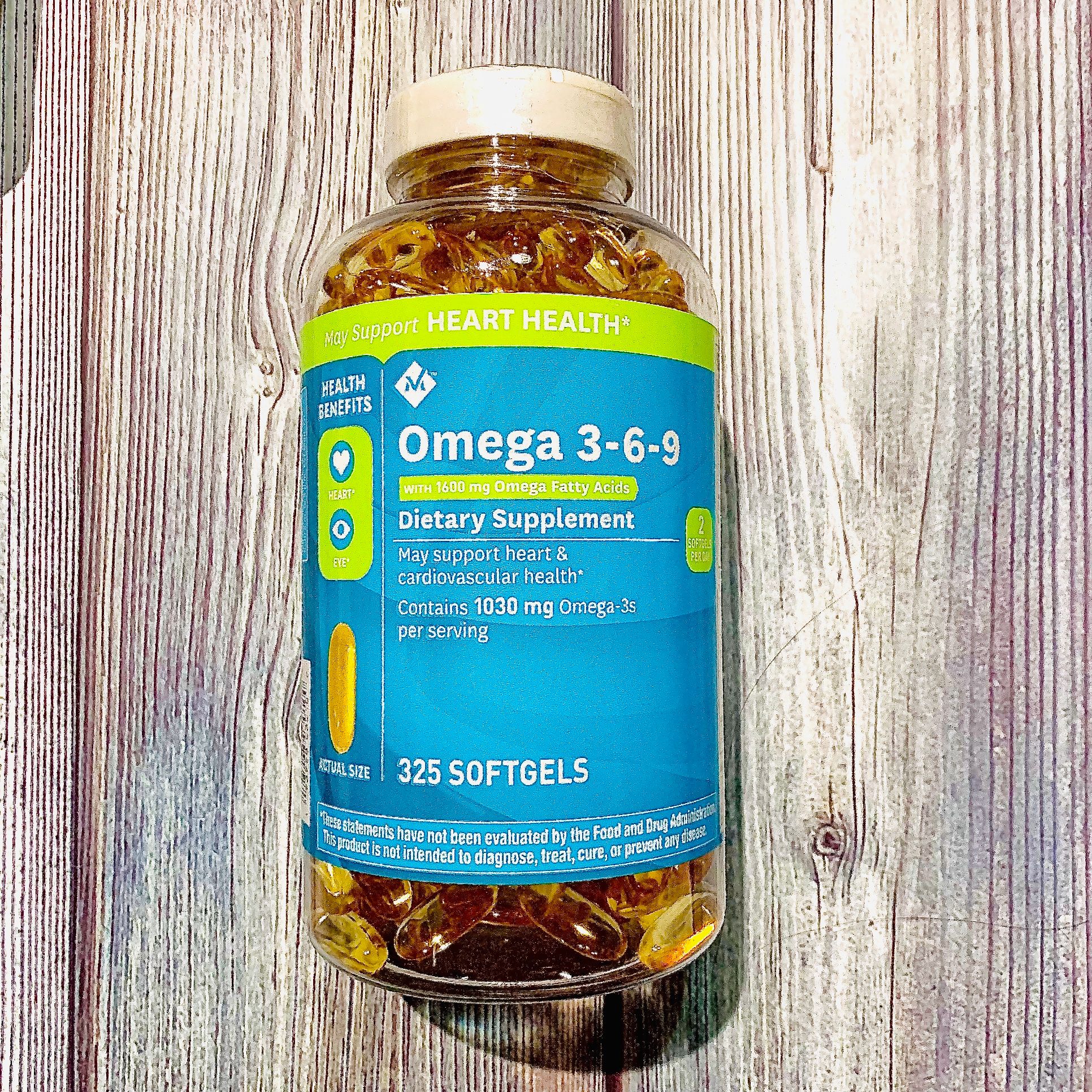 VIÊN UỐNG DẦU CÁ OMEGA 3 6 9 MEMBER'S MARK_325 VIÊN