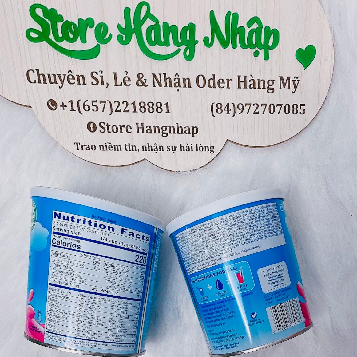 Sữa Bột Pediasure Vanilla Cho Trẻ Biếng Ăn Từ 1 Tuổi - 397g