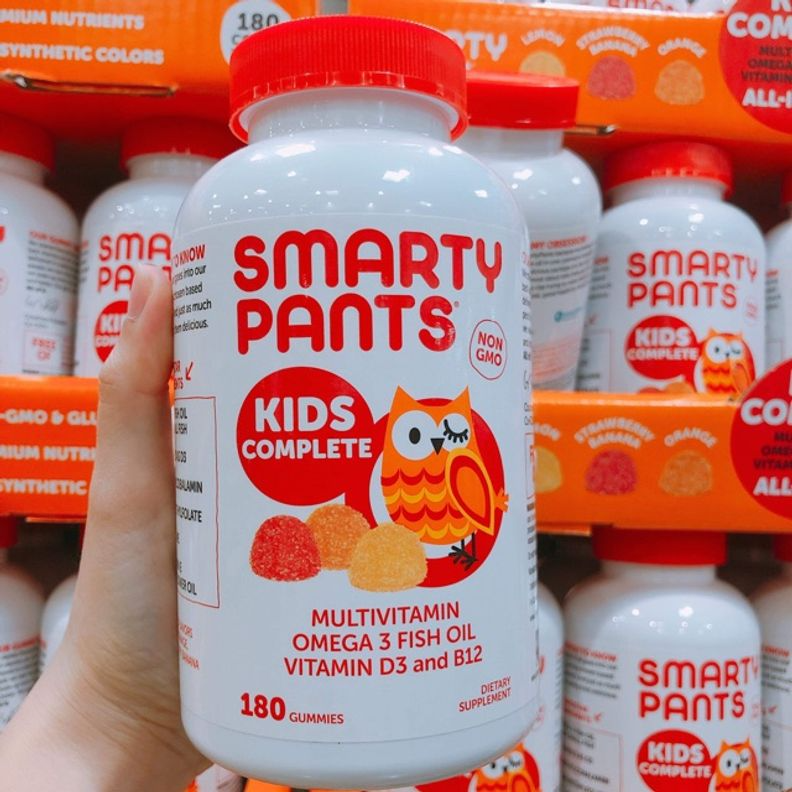 Kẹo Dẻo Cho Bé Smarty Pants Multivitamin Kids Complete 180 viên