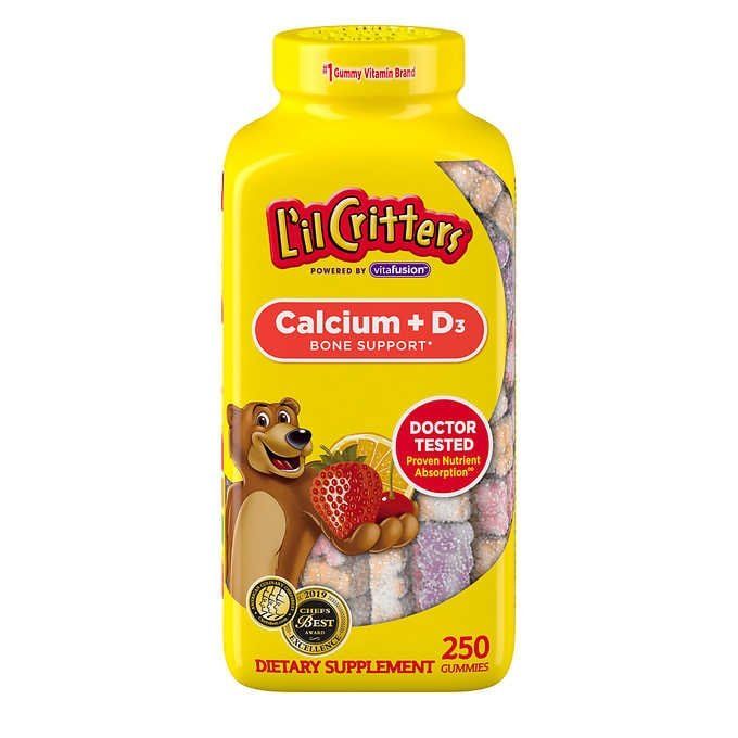 Kẹo Gấu Dẽo Bổ Sung Calcium Và D3 Cho Bé Từ 2 Tuổi_250 Viên
