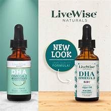 Dha Omega3 LiveWise thuần chay vị cam cho trẻ từ 0 -2 tuổi