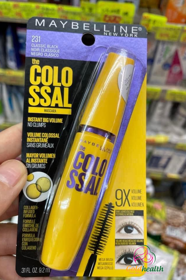 Chuốt Mi Mascara Maybelline The Colossal Volume 9x
