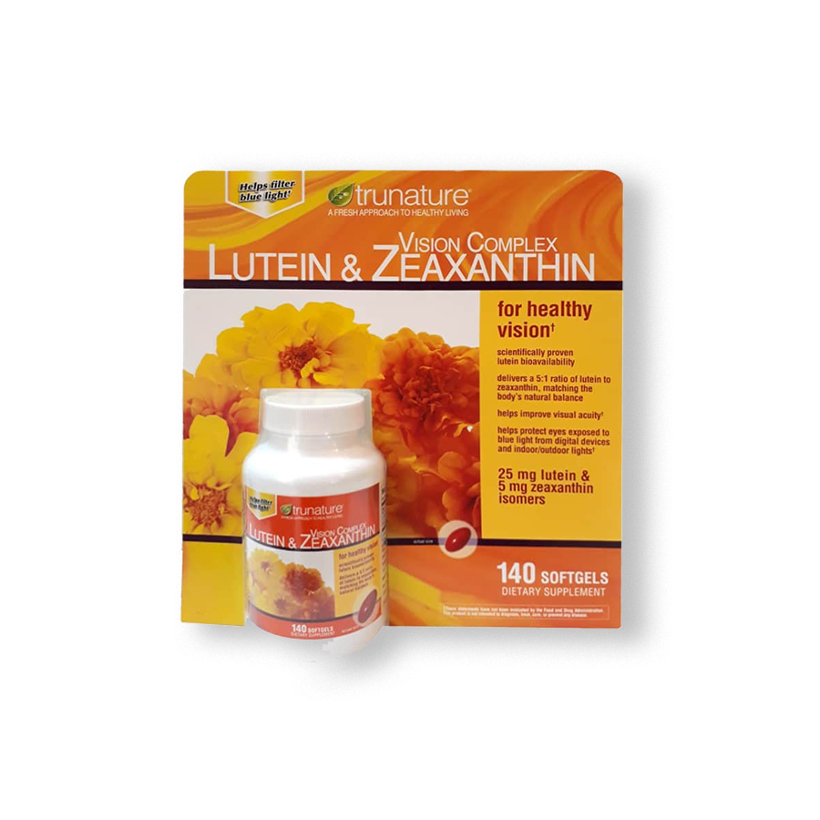 Viên uống sáng mắt trunature Vision Complex Lutein & Zeaxanthin 140 viên
