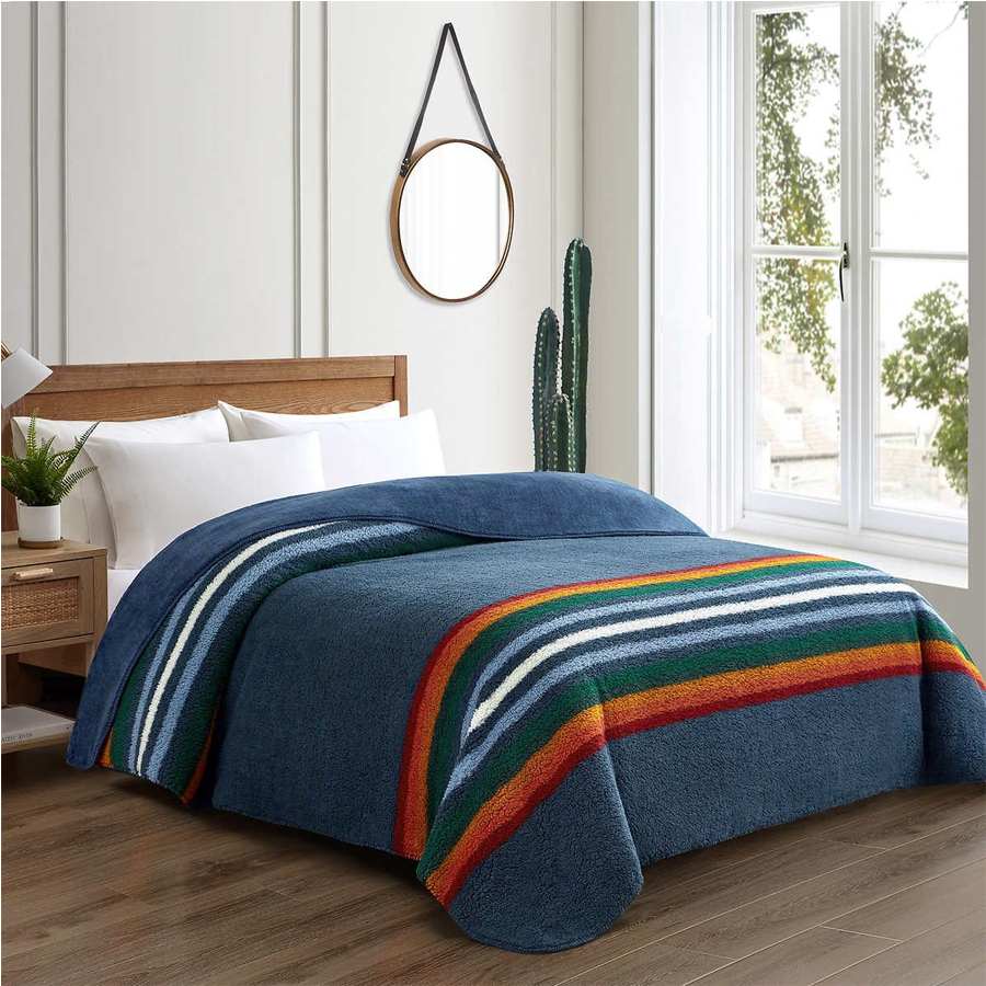 Mền Lông Dệt Pendleton Woolen Size Twin