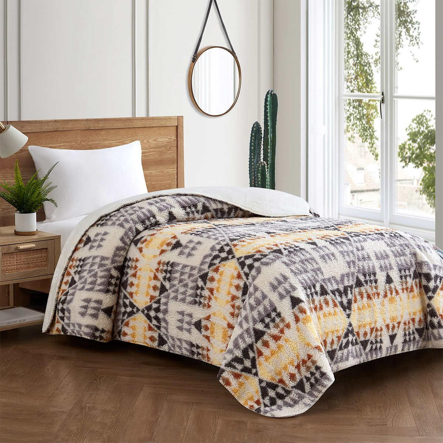 Mền Lông Dệt Pendleton Woolen Size Twin