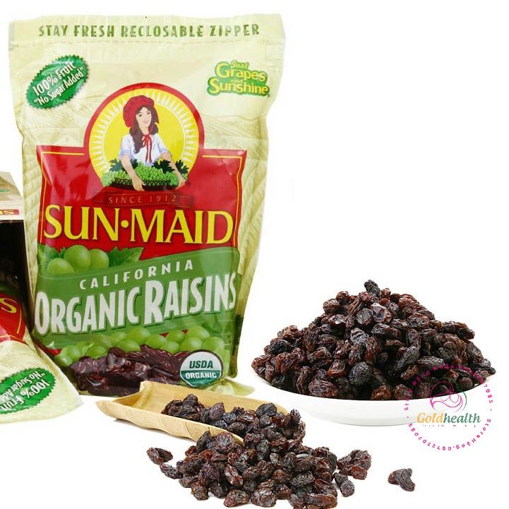 Nho Khô Sun-Maid California Sun-Dried Organic Raisins Timeless & Trusted 1.81kg