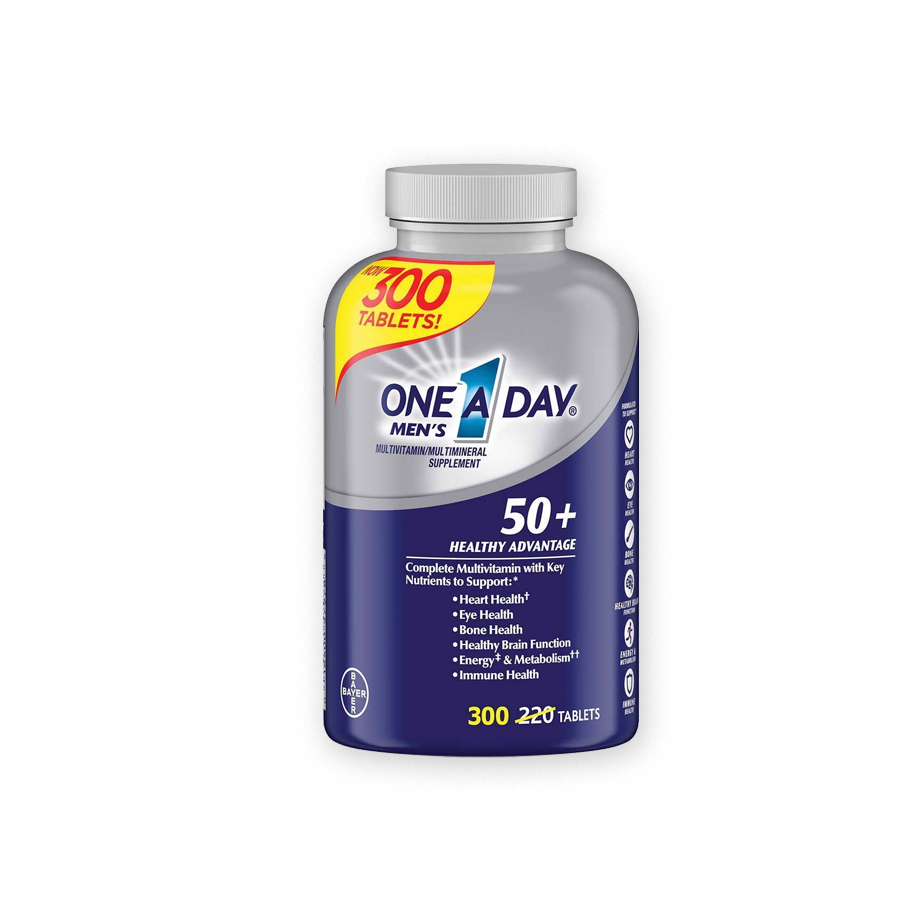 Viên Uống Vitamin Tổng Hợp Nam Trên 50 Tuổi One A Day Men’s Multivitamin 50+ Mỹ 300 Viên