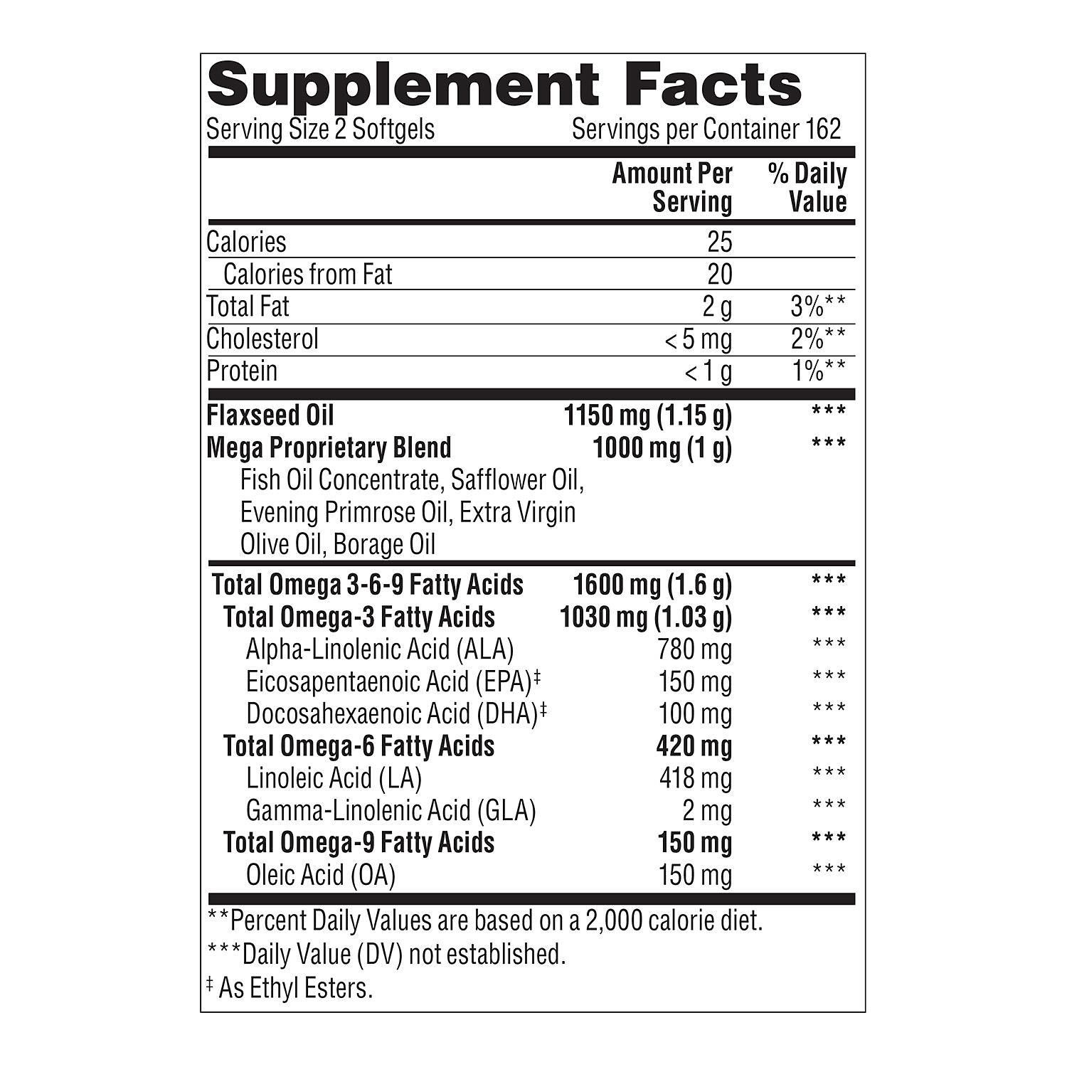 VIÊN UỐNG DẦU CÁ OMEGA 3 6 9 MEMBER'S MARK_325 VIÊN