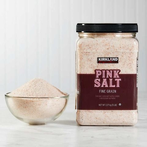 Muối Hồng Kirkland Pink Salt 2.27kg Mỹ