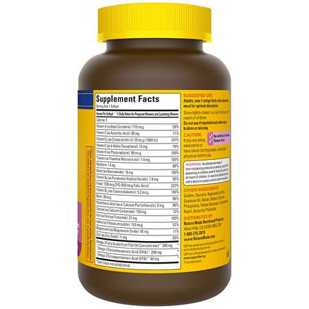 Vitamin Tổng Hợp Cho Bà Bầu Prenatal Multi DHA 90 viên_Mỹ