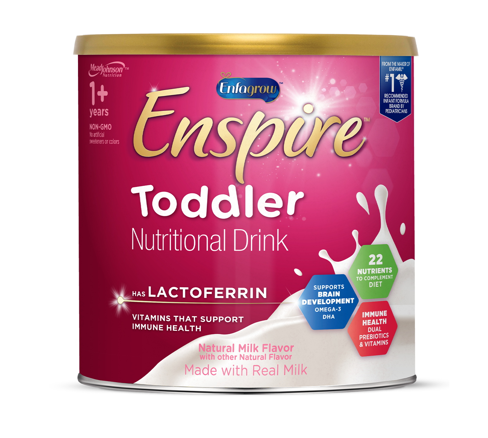 Sữa Enfagrow Enspire Toddler Lactoferin Cho Bé Từ 1 – 3 Tuổi 680g