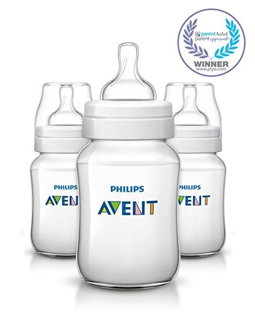 Set 3 Bình Sữa Philip Avent Nhựa PP 9oz(270ml)