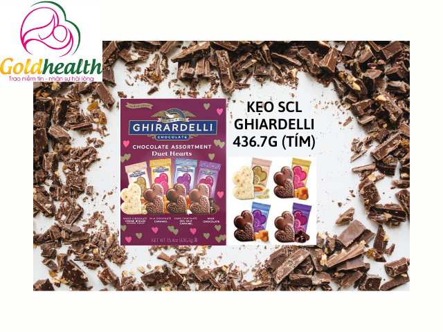 Kẹo SCL Ghiardelli 436.7g (tím)